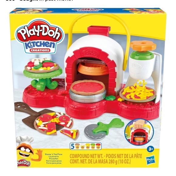 Play-doh Lot of 3 sets Pizza Oven Ice cream maker and Pasta maker with 15 dohs - Picture 6 of 8